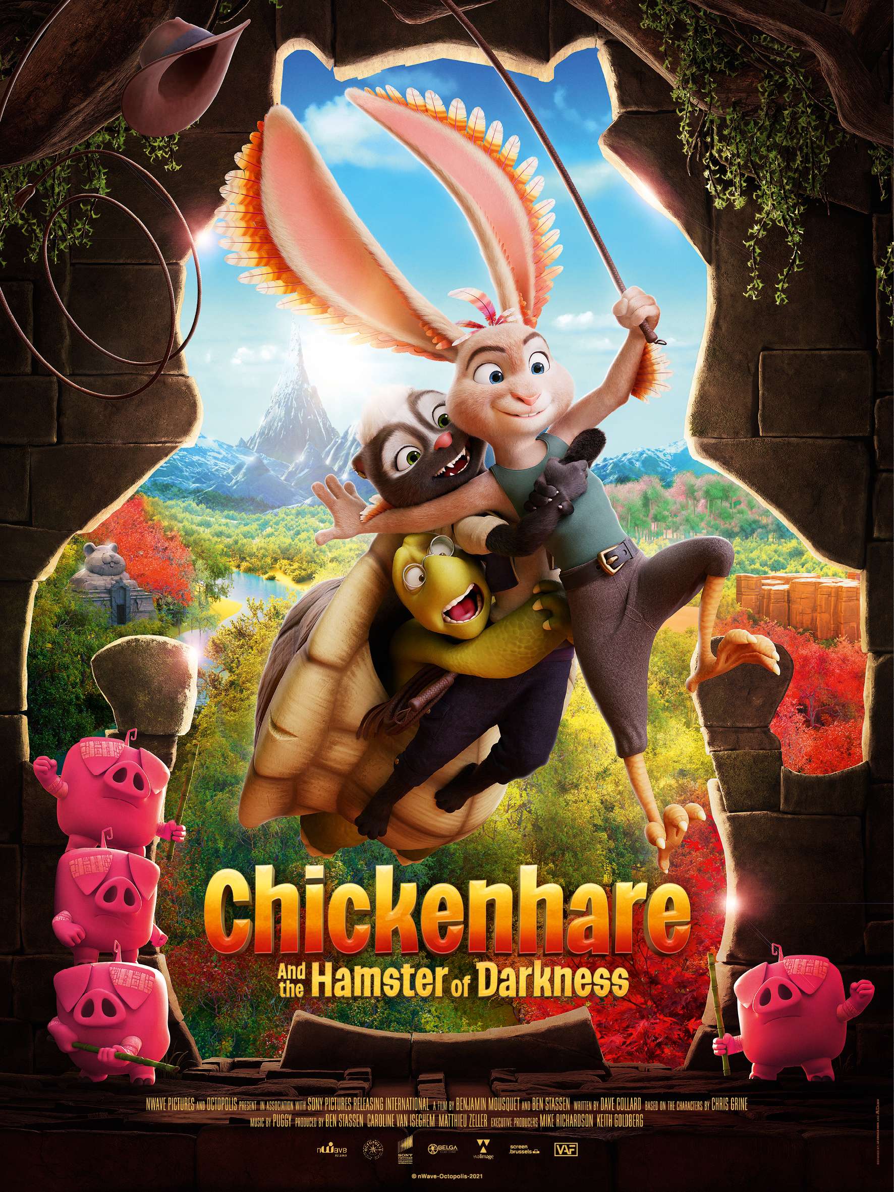 فيلم Chickenhare and the Hamster of Darkness 2022 مترجم كامل