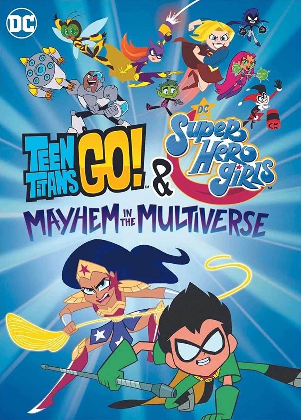 فيلم Teen Titans Go DC Super Hero Girls Mayhem